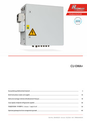 Bühler technologies CU-EMA+ Guía Rápida