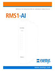 exemys RMS1-AI Manual De Instrucciones