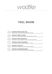 wodtke FEEL WARM Montaje Y Manual De Instrucciones