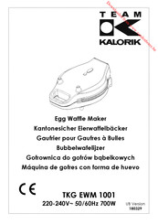 Kalorik TKG EWM 1001 Manual De Instrucciones