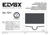 Elvox 7211 Instrucciones De Funcionamiento