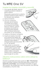 HTC One SV Guia De Inicio Rapido