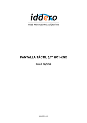 INGELABS Iddero HC1-KNX Guía Rápida