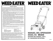 Weed Eater WE20X Manuel Del Operador