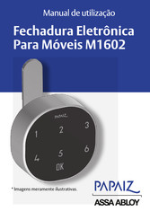 Assa Abloy PAPAIZ M1602 Manual De Utilización