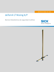 SICK deTem4 LT Muting A/P Instrucciones De Uso