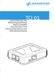 Sennheiser Communications TCI 01 Instrucciones Para El Uso