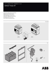 ABB SACE Tmax XT4/IV Manual De Instrucciones