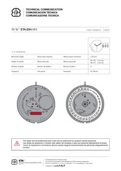 eta E64.111 Comunicación Técnica