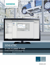 Siemens SIMATICET ET 200SP Manual De Funciones