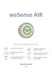 weSense AIR Manual De Usuario