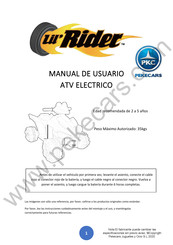 Pekecars Lil' Rider Manual De Usuario