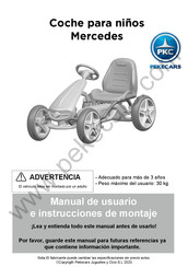 Pekecars Mercedes Manual De Usuario E Instrucciones De Montaje