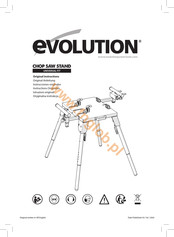 Evolution CHOP SAW STAND Instrucciones Originales