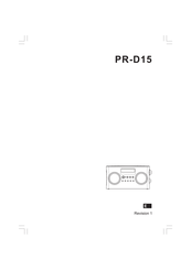 Sangean PR-D15 Manual Del Usario