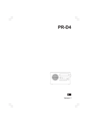 Sangean PR-D4 Manual Del Usario