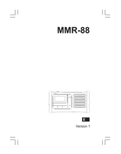 Sangean MMR-88 Manual Del Usario