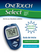 Lifescan OneTouch Select Guía De Inicio