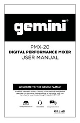 Gemini PMX-20 Manual Del Usuario