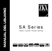 ZKX Audio SA-2200 Manual Del Usuario