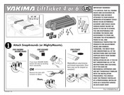 Yakima LiftTicket 6 Manual De Instrucciones