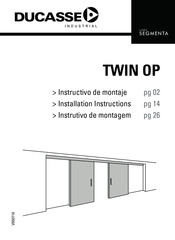 DUCASSE INDUSTRIAL TWIN OP Instructivo De Montaje