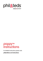 Phil&Teds poppy Instrucciones