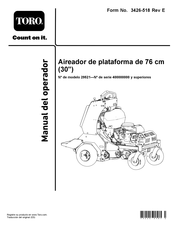 Toro 29521 Manual Del Operador