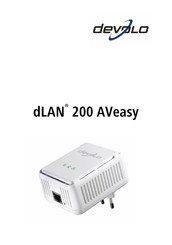 Devolo dLAN 200 AVeasy Manual Del Usuario