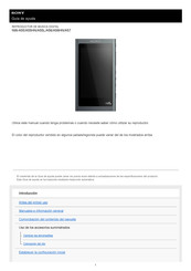 Sony A56HN Guia De Ayuda