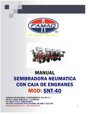 Famaq SNT-40 Manual De Instrucciones