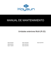 Kaysun KUE-71 DVR11 Manual De Mantenimiento