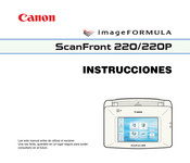 Canon ScanFront 220P Manual De Instrucciones