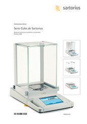 Sartorius Cubis Serie Instrucciones Breves