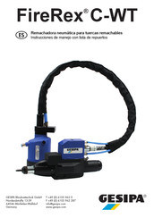 Gesipa FireRex C-WT Instrucciones De Manejo