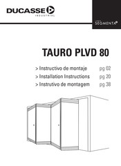 DUCASSE INDUSTRIAL SEGMENTA 4 Serie Instructivo De Montaje