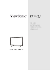 ViewSonic VPLSM 22554-1W Guía De Uso