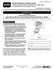 Toro 08781 Instrucciones De Instalación