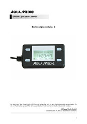 Aqua Medic Ocean Light LED Contro Manual Del Usuario