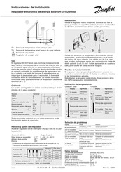 Danfoss SH-E01 Instrucciones De Instalación