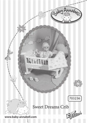 Zapf Creation Baby Annabell Sweet Dreams Crib Manual Del Usuario