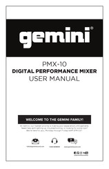 Gemini PMX-10 Manual Del Usuario