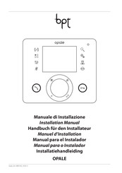 Bpt OPALE Manual Para El Instalador
