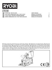 Ryobi LTS180 Manual De Utilización