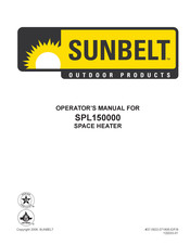 Sunbelt SPL150000 Manual Del Operador