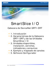 Omron SmartSlice I/O Guía Rápida