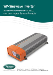 WhisperPower WP-Sinewave Manual Del Usuario