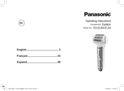 Panasonic ES-EL8A Instrucciones De Operación