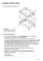 Better Homes and Gardens 050277001620 Instrucciones De Montaje