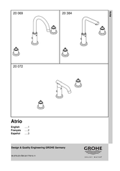 Grohe Atrio 20 069 Manual De Instrucciones